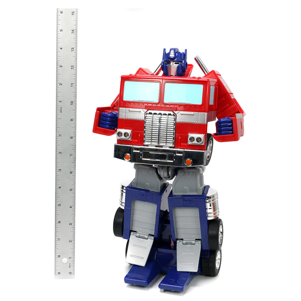 Masina transformabila Jada Toys RC Transformers Converting Optimus Prime 34 cm cu telecomanda