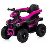 Masinuta de impins Chipolino ATV cu maner pink