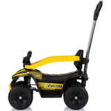 Masinuta de impins Chipolino ATV cu maner yellow