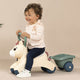 Masinuta de impins Smoby Pony cu remorca