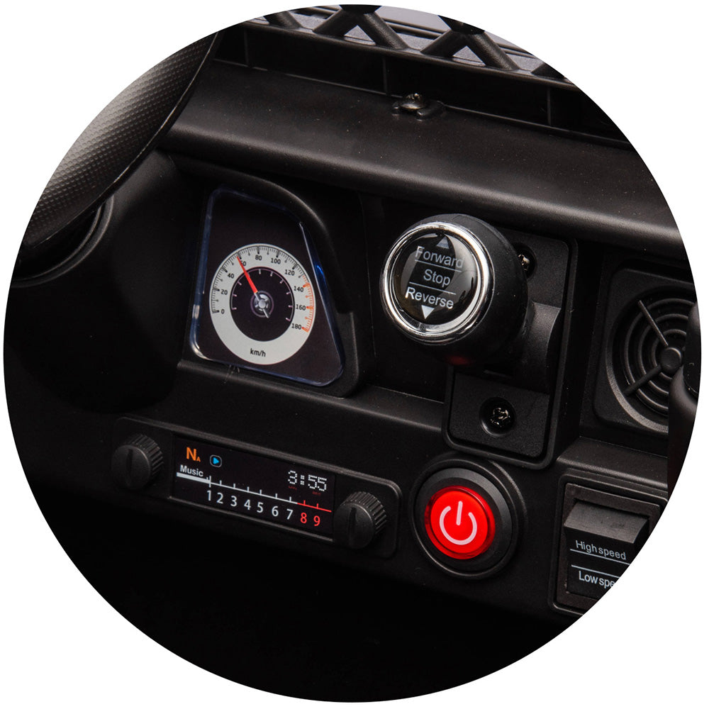 Masinuta electrica Chipolino Toyota FJ Cruiser cu roti EVA black