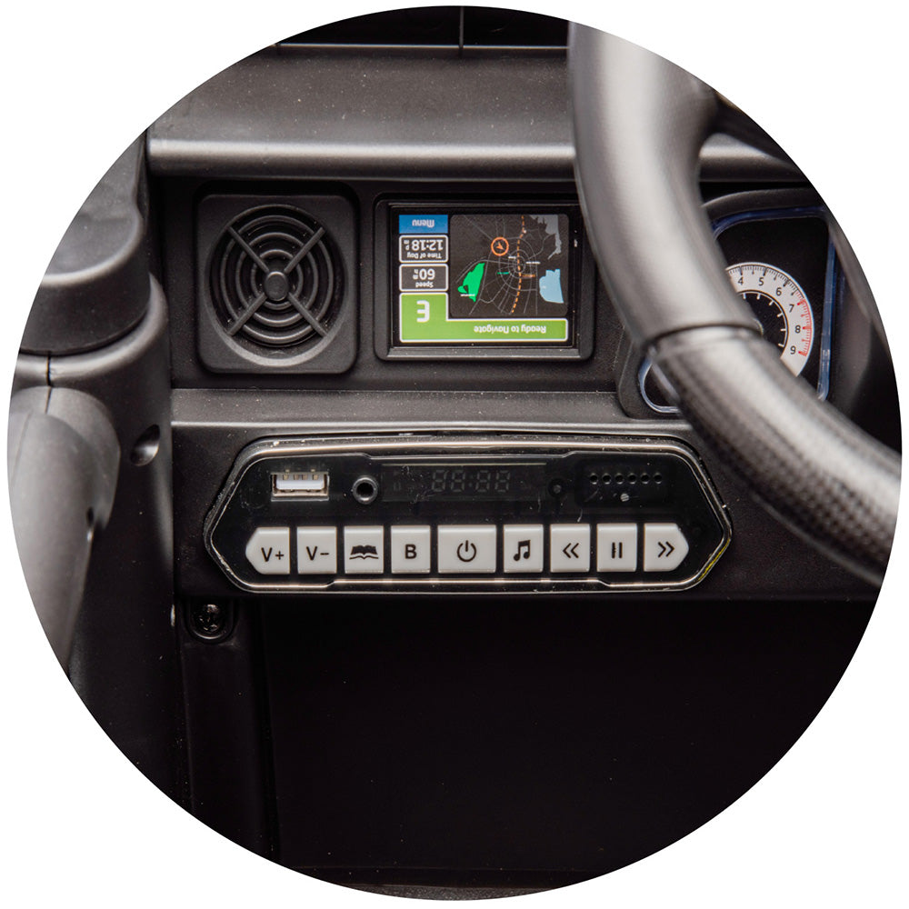 Masinuta electrica Chipolino Toyota FJ Cruiser cu roti EVA granite