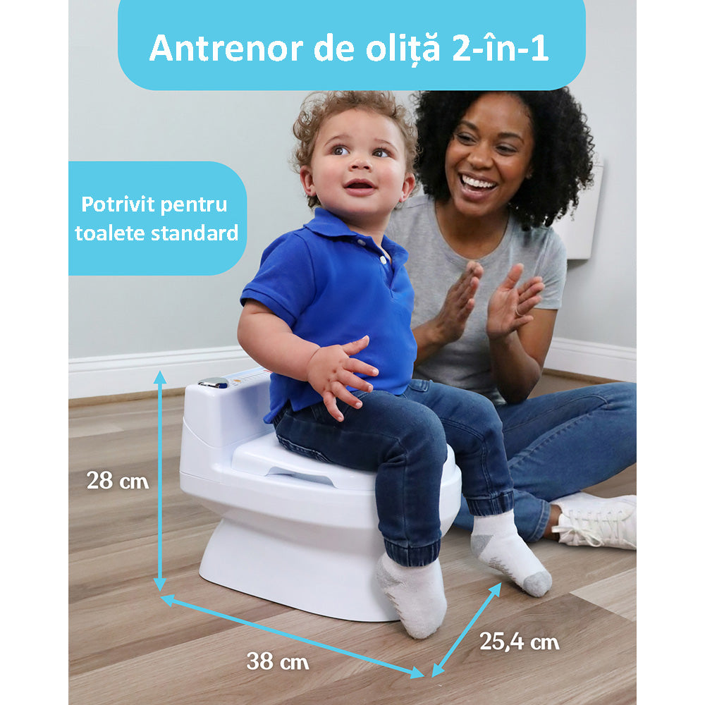 Olita pentru copii Fisher Price Potty Trainer cu sunete