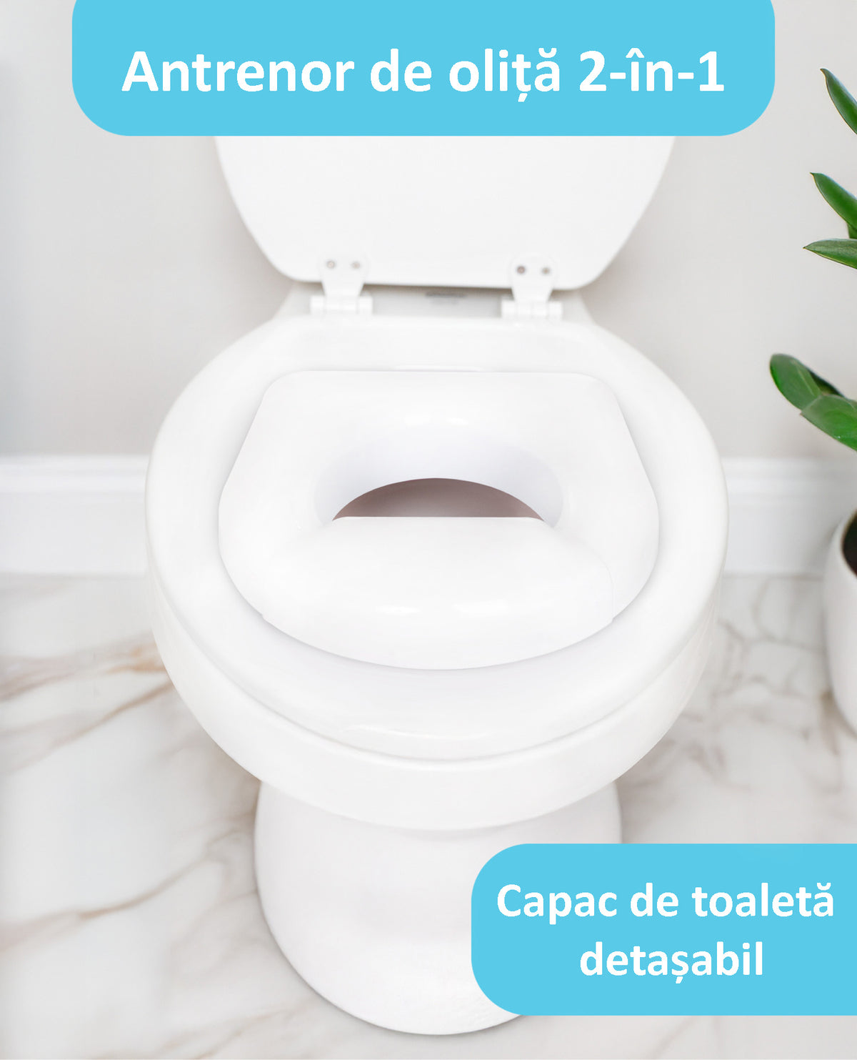 Olita pentru copii Fisher Price Potty Trainer cu sunete