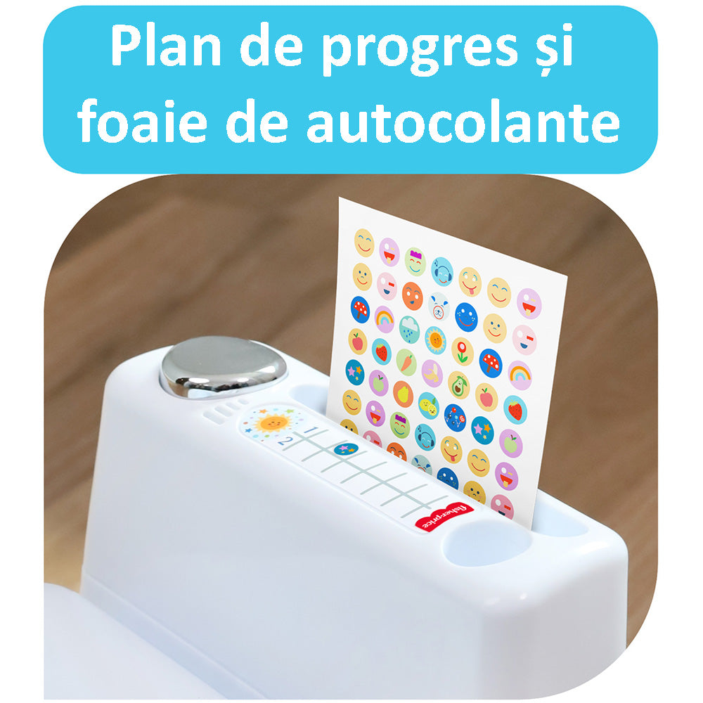 Olita pentru copii Fisher Price Potty Trainer cu sunete