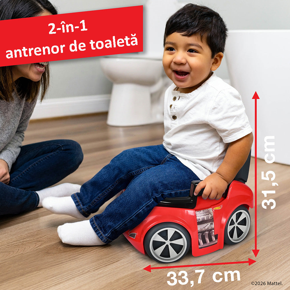 Olita pentru copii Hot Wheels Potty Trainer red