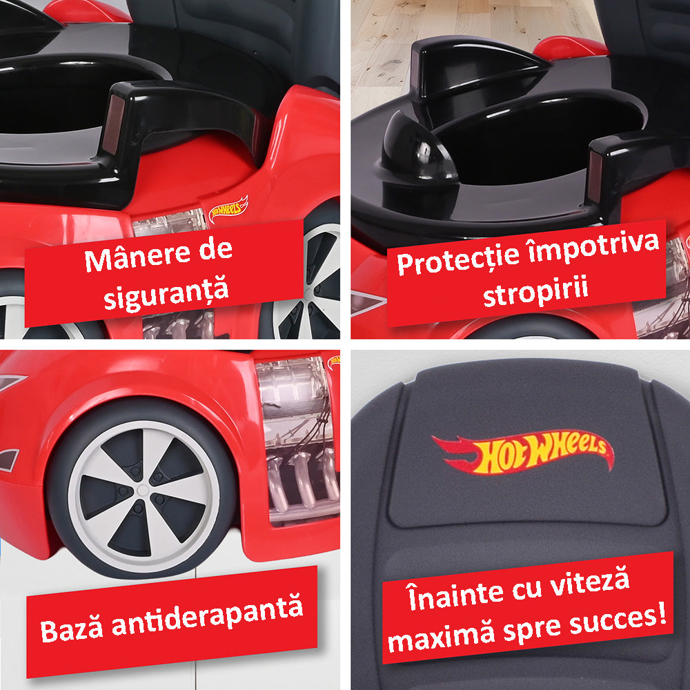 Olita pentru copii Hot Wheels Potty Trainer red