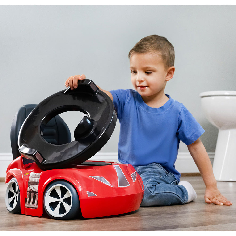 Olita pentru copii Hot Wheels Potty Trainer red
