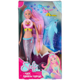Papusa Simba Steffi Love Mermazing 39 cm cu 4 accesorii