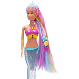 Papusa Simba Steffi Love Mermazing 39 cm cu 4 accesorii