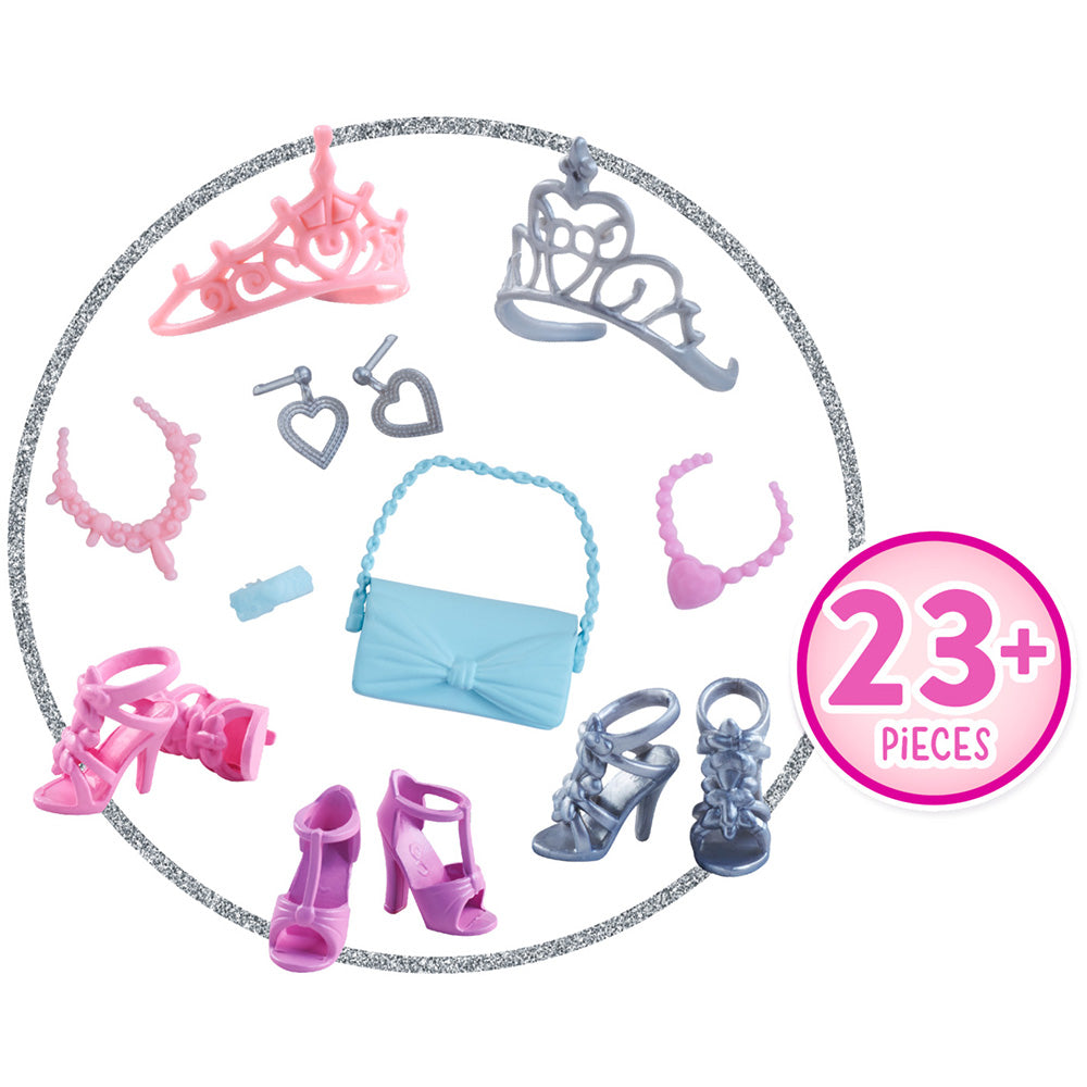 Papusa Simba Steffi Love Princess Fashion 29 cm cu 23 accesorii