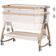 Patut co-sleeper Chipolino Charisma cu laterala culisanta cashmere wood