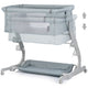 Patut co-sleeper Chipolino Eleganza cu laterala culisanta basil