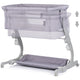 Patut co-sleeper Chipolino Eleganza cu laterala culisanta cloud