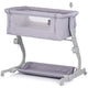 Patut co-sleeper Chipolino Eleganza cu laterala culisanta cloud