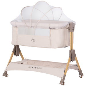 Patut co-sleeper pliabil Chipolino SleepNFold cashmere
