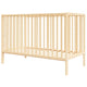 Patut copii din lemn Hubners Dominic 120x60 cm natur