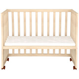 Patut copii din lemn co-sleeper Hubners Eva 94x46 cm natur