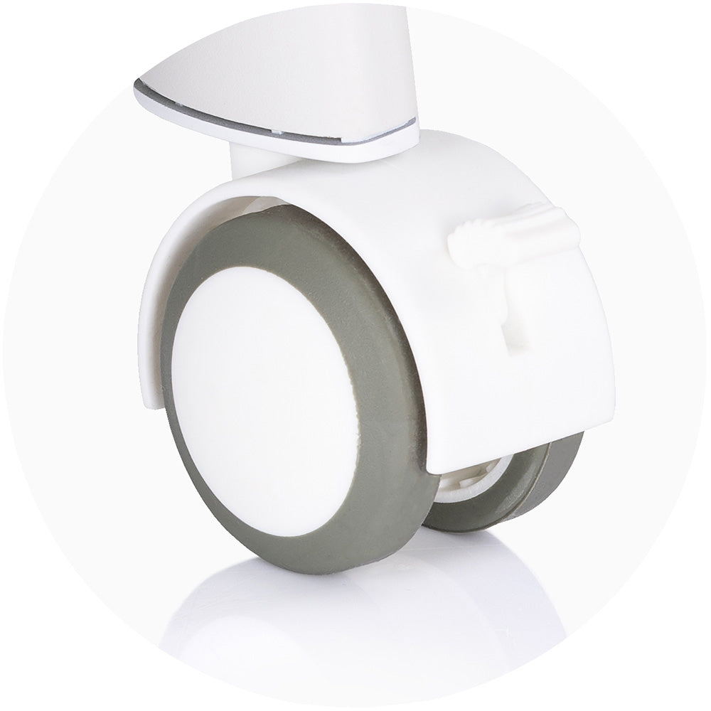 Patut cu leganare si cantar integrat Chipolino Sogno 2 in 1 grey
