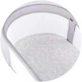 Patut cu leganare si cantar integrat Chipolino Sogno 2 in 1 grey