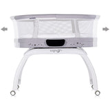 Patut cu leganare si cantar integrat Chipolino Sogno 2 in 1 grey