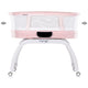 Patut cu leganare si cantar integrat Chipolino Sogno 2 in 1 pink