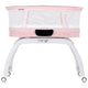 Patut cu leganare si cantar integrat Chipolino Sogno 2 in 1 pink