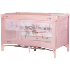 Patut pliabil Chipolino Ariel powder pink