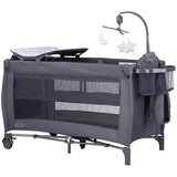 Patut pliabil Chipolino Bella anthracite