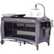 Patut pliabil Chipolino Bella charcoal