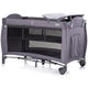 Patut pliabil Chipolino Bella charcoal