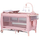 Patut pliabil Chipolino Bella pink marshmallow