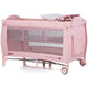 Patut pliabil Chipolino Bella pink marshmallow