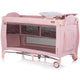 Patut pliabil Chipolino Bella powder pink