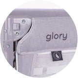 Patut pliabil Chipolino Glory cu laterala culisanta cloud