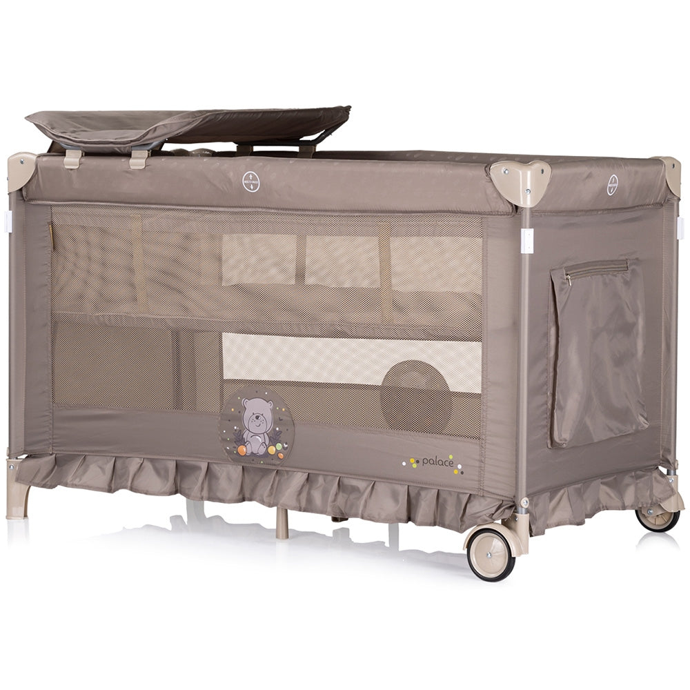 Patut pliabil Chipolino Palace Bear beige