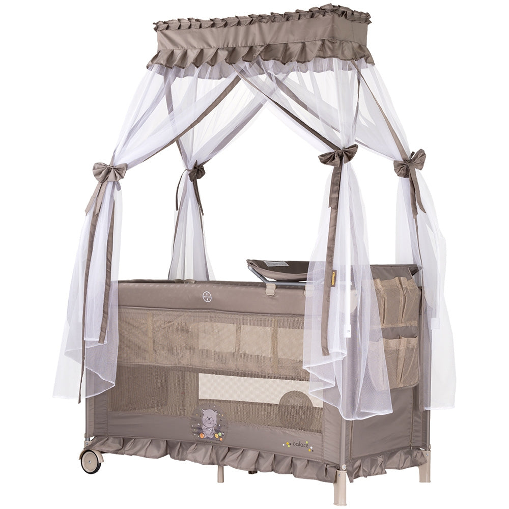 Patut pliabil Chipolino Palace Bear beige