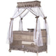 Patut pliabil Chipolino Palace Bear beige