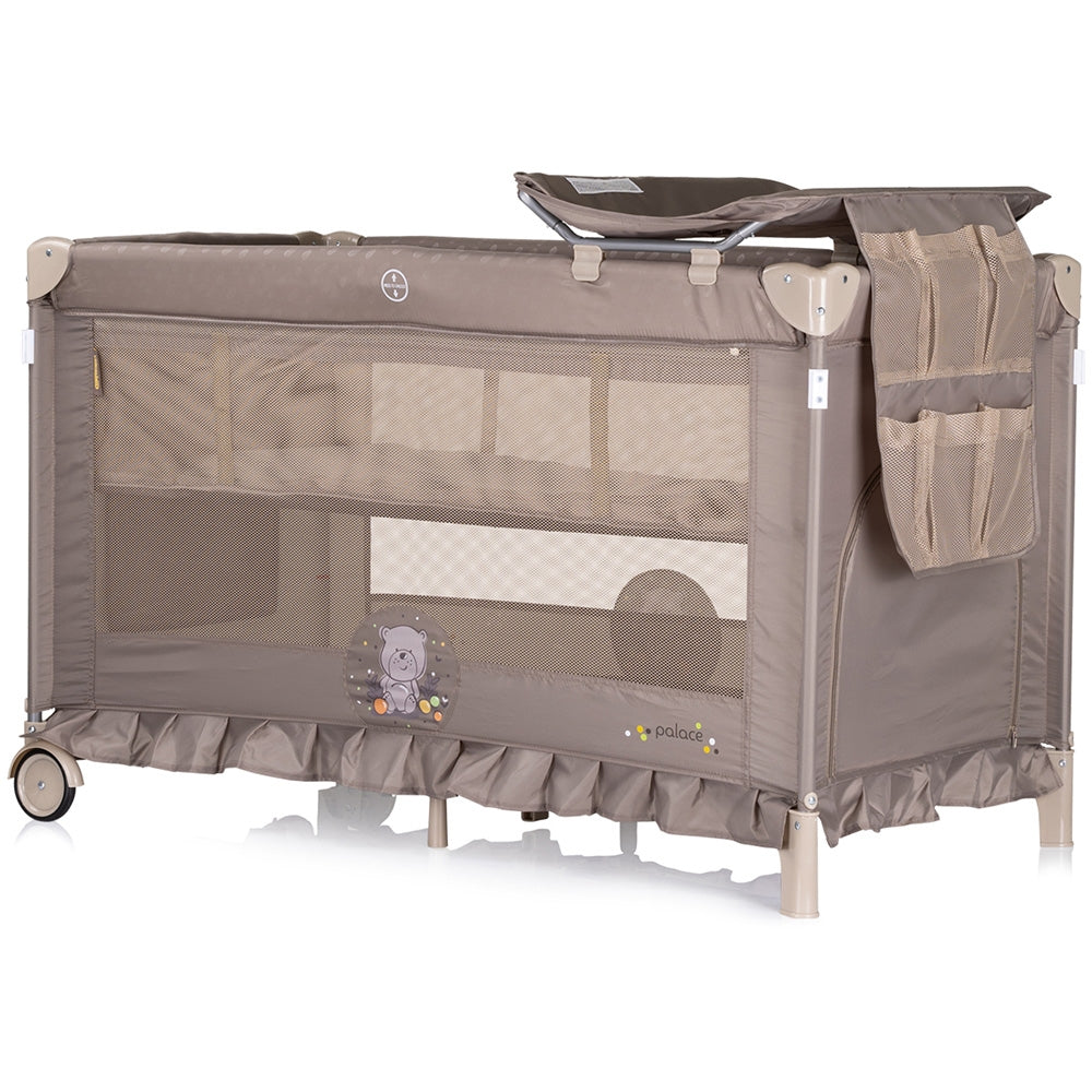 Patut pliabil Chipolino Palace Bear beige