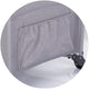 Patut pliabil Chipolino Relax platinum linen cu laterala culisanta