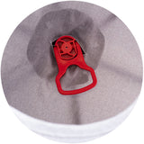 Patut pliabil Chipolino Relax platinum linen cu laterala culisanta