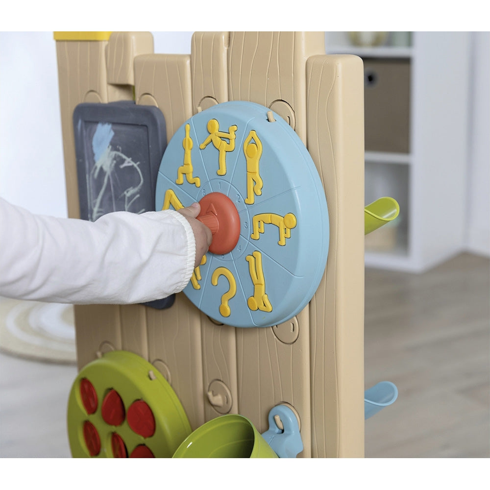 Perete de activitati Smoby Life 6 in 1 cu 29 accesorii