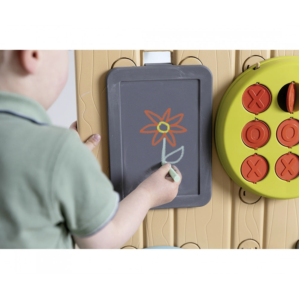 Perete de activitati Smoby Life 6 in 1 cu 29 accesorii