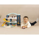 Pista de masini Smoby Big Garage cu masinuta si elicopter