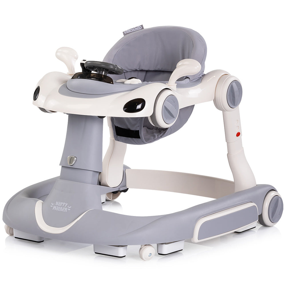 Premergator Chipolino Happy Walker 5 in 1 grey - gogobaby.ro
