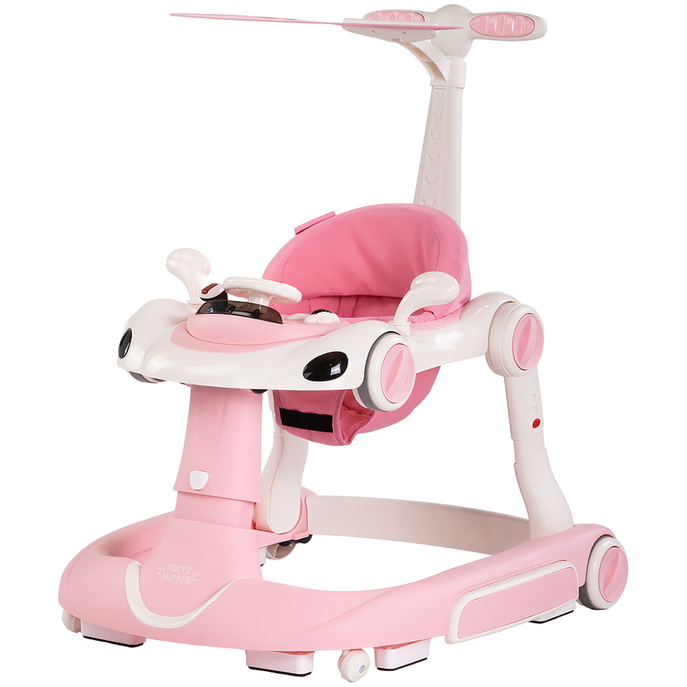 Premergator Chipolino Happy Walker 5 in 1 pink - gogobaby.ro