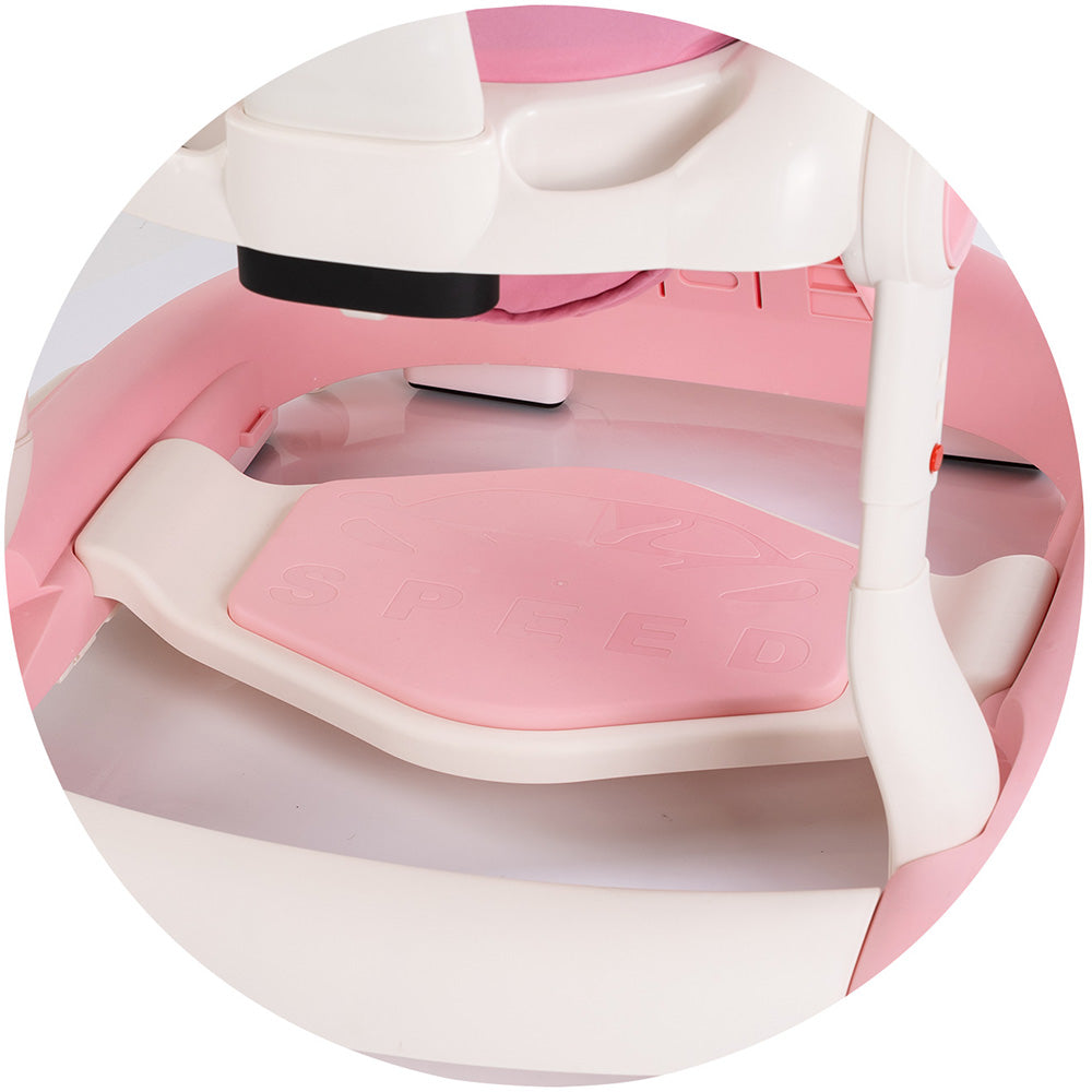 Premergator Chipolino Happy Walker 5 in 1 pink - gogobaby.ro