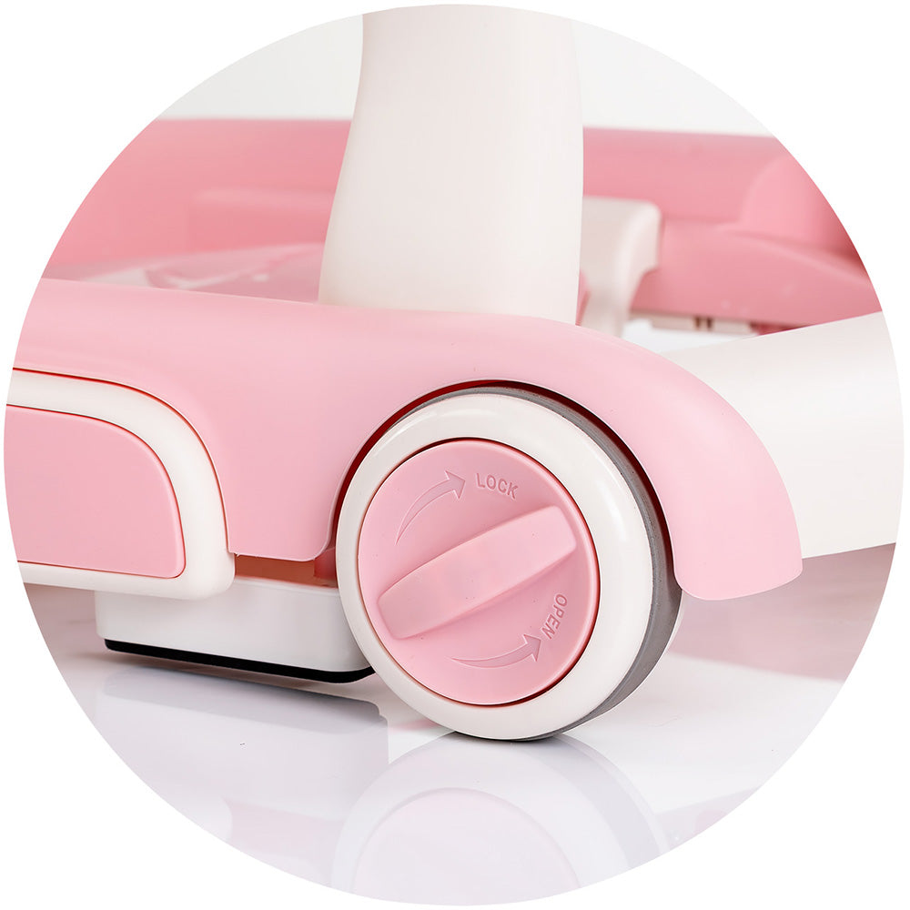 Premergator Chipolino Happy Walker 5 in 1 pink - gogobaby.ro