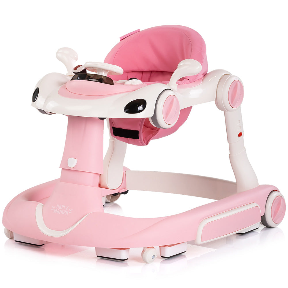 Premergator Chipolino Happy Walker 5 in 1 pink - gogobaby.ro