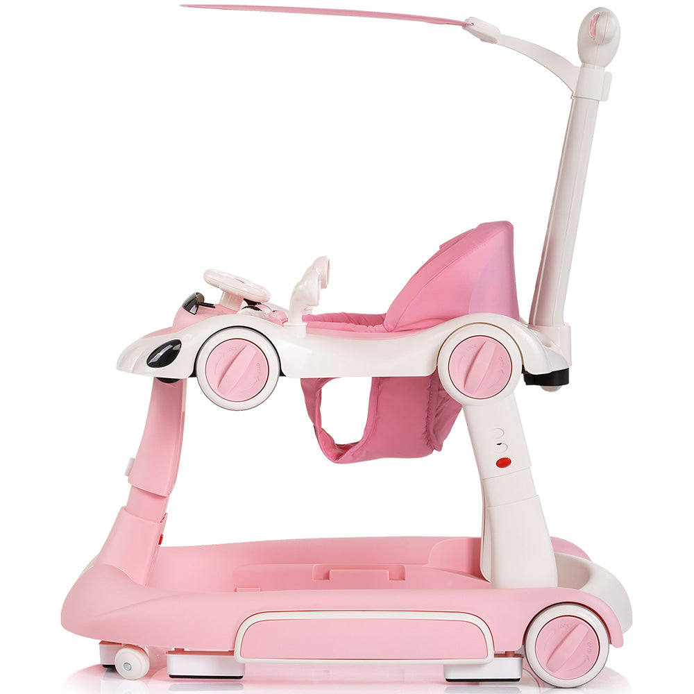 Premergator Chipolino Happy Walker 5 in 1 pink - gogobaby.ro